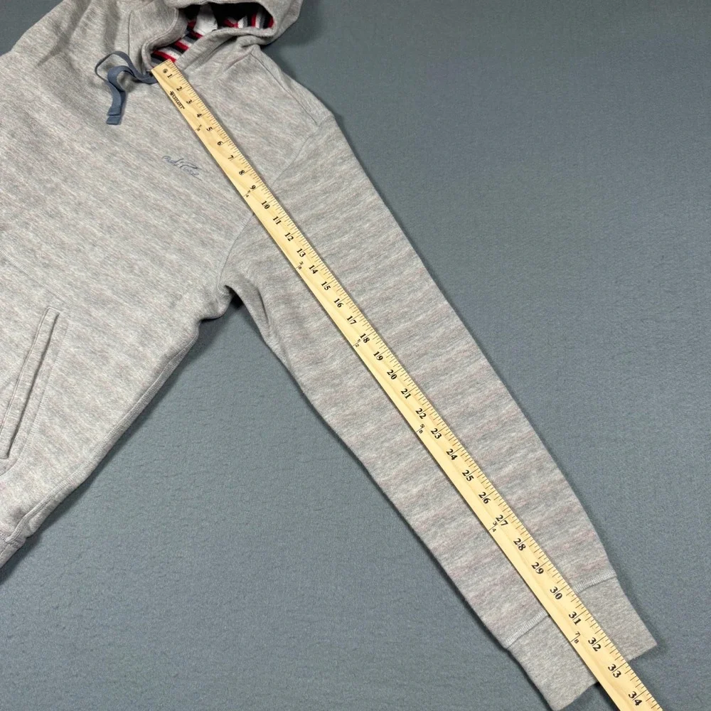 Adidas Adipure Hoodie Mens Large Gray Striped Pullover Sweatshirt Cotton Blend